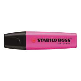 STABILO Textmarker Boss (Pink, 1 Stück)