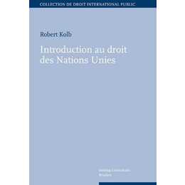 Introduction au droit des Nations Unies