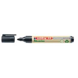 EDDING Whiteboard Marker EcoLine (Schwarz, 1 Stück)