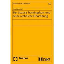 Der Soziale Trainingskurs und seine rechtliche Einordnung