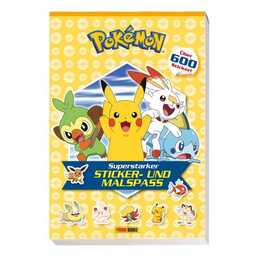 Pokémon: Superstarker Sticker- und Malspass