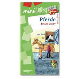 LÜK Pferde Erstes Lesen (Tedesco)