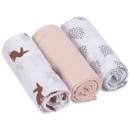 LÄSSIG Tissu en coton Little Forest Rabbit (Lapin)