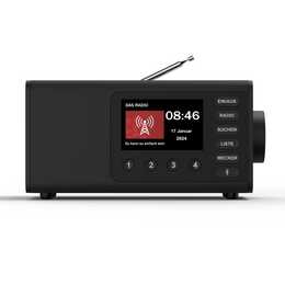 HAMA DR1001BT Digitalradio (Schwarz)