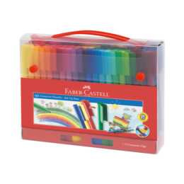 FABER-CASTELL Connector Filzstift (Mehrfarbig, 60 Stück)