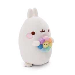 NICI Lapin (12 cm, Blanc, Multicolore)