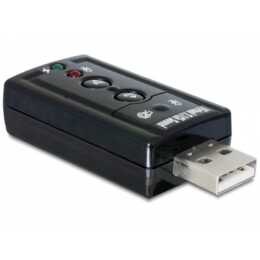 DELOCK Soundkarte (Audio Line-Out, 3.5 mm Klinke (in))