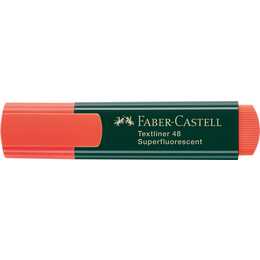 FABER-CASTELL Evidenziatore TL 48 (Arancione, 1 pezzo)