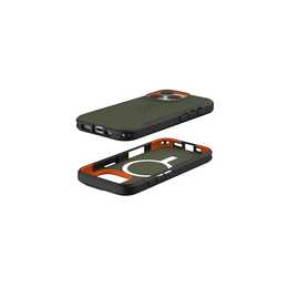 URBAN ARMOR GEAR Backcover MagSafe Civilian (iPhone 16 Pro, Verde oliva)