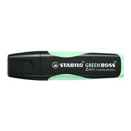 STABILO Marqueur de signal Green Boss (Vert, 1 pièce)