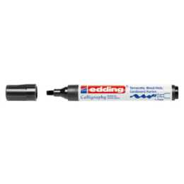 EDDING Permanent Marker (Schwarz, 1 Stück)