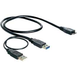 DELOCK 82909 Câble USB (USB Typ A, Micro USB Typ B, 0.2 m)