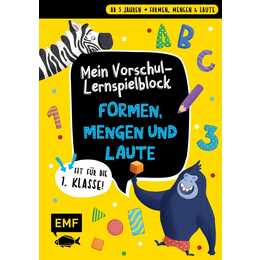 Mein bunter Lernspielblock - Vorschule: Formen, Mengen und Laute