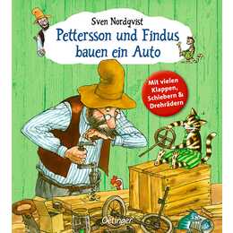 Pettersson und Findus bauen ein Auto