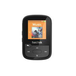 SANDISK MP3-Player Clip Sport Plus (32 GB, Schwarz)