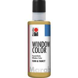 MARABU Peinture pour verre Fun & Fancy (80 ml, Or)