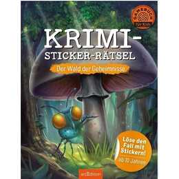 Krimi-Sticker-Rätsel - Der Wald der Geheimnisse