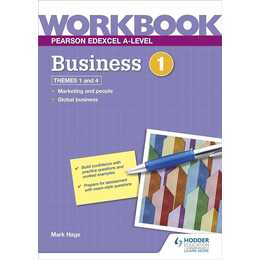 Pearson Edexcel A-Level Business Workbook 1