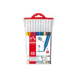 CARAN D'ACHE Crayon feutre (Multicolore, 10 pièce)