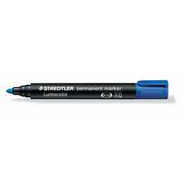 STAEDTLER Permanent Marker Lumocolor 352 (Blau, 1 Stück)