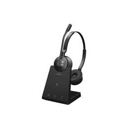 JABRA Office Headset Engage 45 SE (On-Ear, Kabellos, Schwarz)