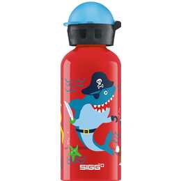 SIGG Gourde enfants KBT Underwater Pirates (0.4 l, Bleu foncé, Rouge, Bleu, Multicolore)