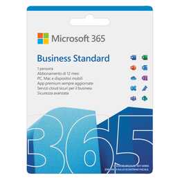 MICROSOFT 365 Business Standard (Licenza annuale, 1x, 1 anno, Italiano)