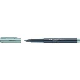 FABER-CASTELL Pennarello indelebile (Blu, 1 pezzo)