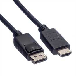 ROLINE Cavo di giunzione (DisplayPort, HDMI, 1 m)