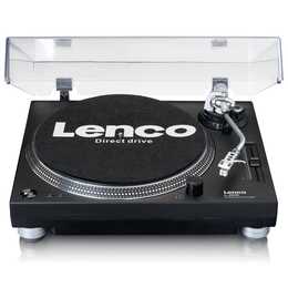 LENCO L-3809 Plattenspieler (Schwarz)