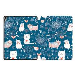 EG MTT Coque pour iPad Pro 12.9" 2018 - avatar du chat