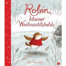 Robin, kleiner Weihnachtsheld. Cover mit Folienprägung