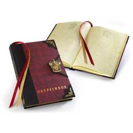 NOBLE COLLECTION Taccuini Harry Potter Gryffindor (17.5 cm x 24.77 cm, Rigato)