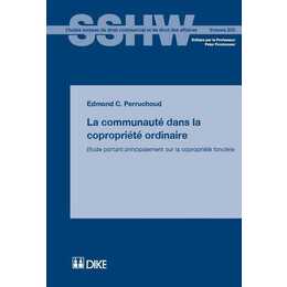 La communauté dans la copropriété ordinaire Etude protant principalement sur la copropriéte foncière