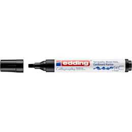 EDDING Permanent Marker (Schwarz, 1 Stück)