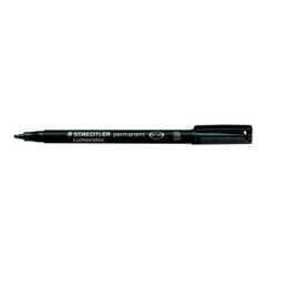 STAEDTLER Folienschreiber Lumocolor 314 B (Schwarz, 1 Stück)