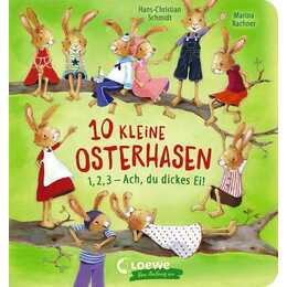 10 kleine Osterhasen