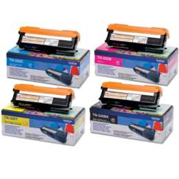 BROTHER TN-320 (Multipack, Schwarz, Gelb, Cyan, Magenta)