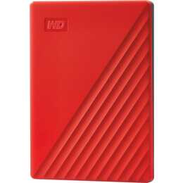 WD My Passport (USB de type A, 2000 GB, Rouge)