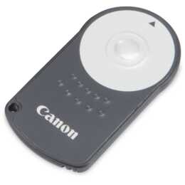 CANON RC6 Télécommande (Argent, Noir)