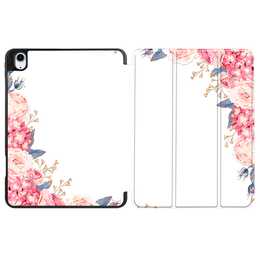 EG coque pour iPad Air 10.9" (2022) 5e génération - rose - fleurs