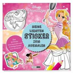 Disney Prinzessin: Meine liebsten Sticker zum Ausmalen