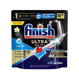 FINISH Spülmaschinenmittel Ultra All-in-1 Frisch (30 Tabs)