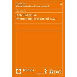 State Entities in International Investment Law