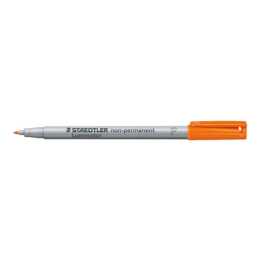 STAEDTLER Pennarello per lucidi Lumicolor 316-4 (Arancione, 1 pezzo)