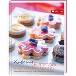 Kekse, Plätzchen und Gebäckdesserts