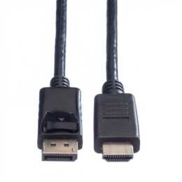 VALUE DP-HDMI-0020 Câble de connexion (Port écran, HDMI, 2 m)