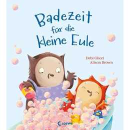 Badezeit für die kleine Eule