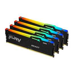 KINGSTON TECHNOLOGY Fury Beast KF556C40BBAK4-128 (4 x 32 GB, DDR5 5600 MHz, DIMM 288-Pin)