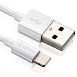 DELEYCON Cavo USB (USB Typ A, Lightning, 0.15 m)